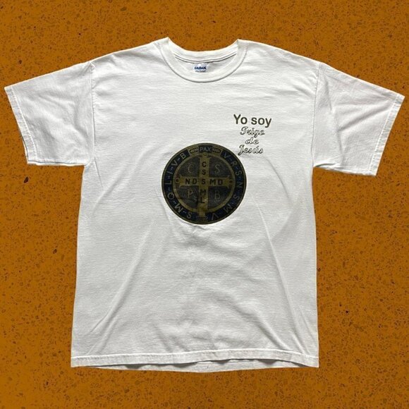 Y2k essential Religious t shirt - Picture 1 of 5